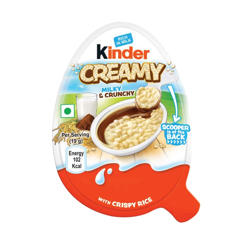 Kinder Creamy Milky & Crunchy