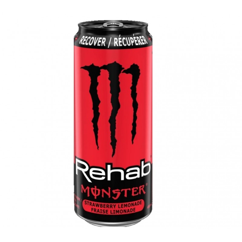 Monster Energy Recover Rehab Strawberry Lemonade