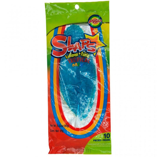 Slaps Lollipops Tropical Mix